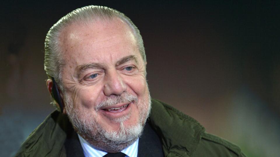 Aurelio De Laurentiis, Presiden Napoli. - INDOSPORT